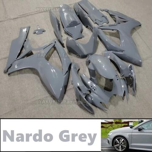 ABS Injection Fairings For SUZUKI GSXR 600 750 k6 2006 2007 Bodywork Cowling GSXR600 GSXR750 06-07 Motorcycle Fairing Nardo Grey