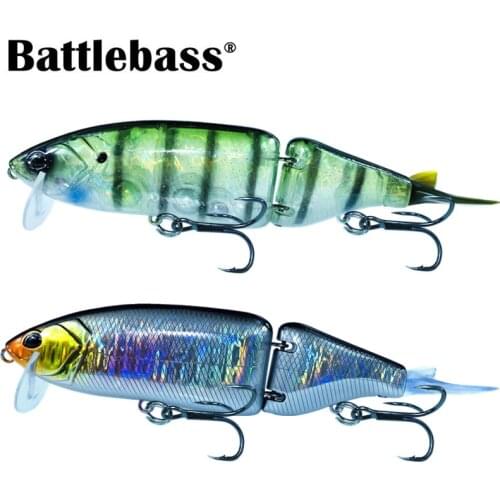 BATTLEBASS Jointed Bait 170mm 58.3g Shad Glider Swimbait Fishing Lures Hard Body Floating Jointed Bass Pike Fishing Bait Tackle