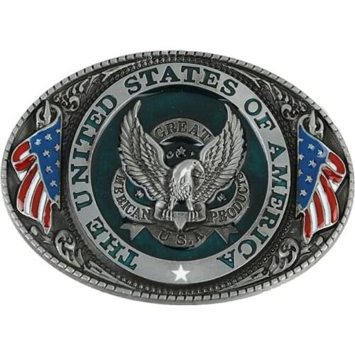 T-DISOM Great America Product Eagle USA Belt Buckle For 4cm Wide Belt Men Women Jeans accessories Drop Ship DS16-291