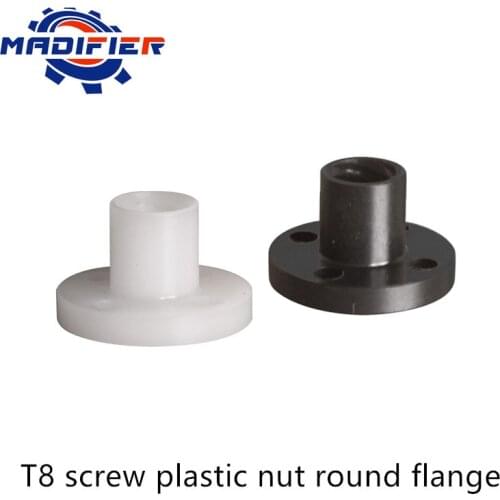 T8 nut trapezoidal screw POM lead 1mm 2mm 4mm 8mm 1pcs