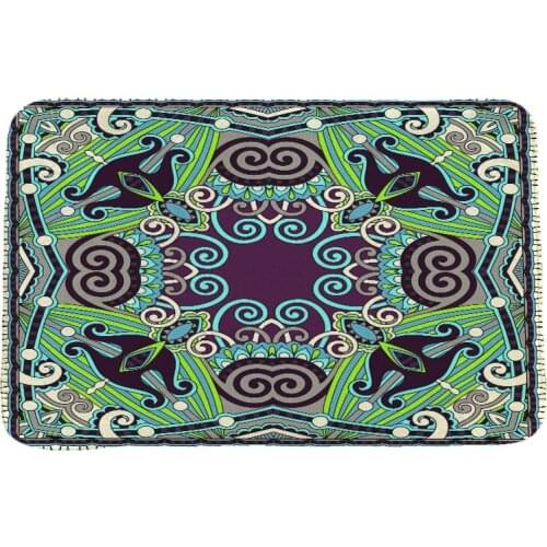 Ethnic Style National Customs Rug Hallway Carpets and Rugs for Bedroom Living Room Carpet Kitchen Bathroom Anti-Slip Floor Mats