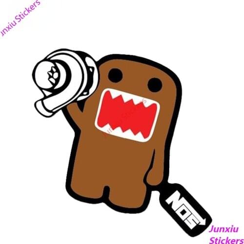 Funny Domo Kun Vinyl Stickers JMD Auto Moto Car Van Truck Window Tuning Decals Sticker Motorcycles SUV Fine Decor PVC13x12cm