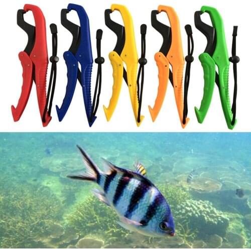 Fish Gripper Fishing Tools Portable Lightweight Mini Floating Fish Lip Grip Gripper Holder Grabber Plier Controller