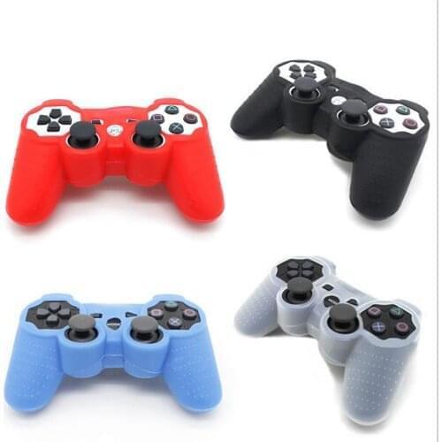 Silicone Rubber Gamepad Joypad Protective Cover Case For Sony PlayStation Dualshock 2/3 PS2 PS3 Controller Protection Skin Shell