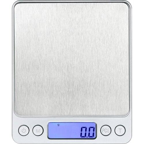 LCD 200g 300g 500g 1000g 2000g 3000g Mini Digital Jewelry Scale Electronic Balance Food Kitchen Scale Pocket weight scales