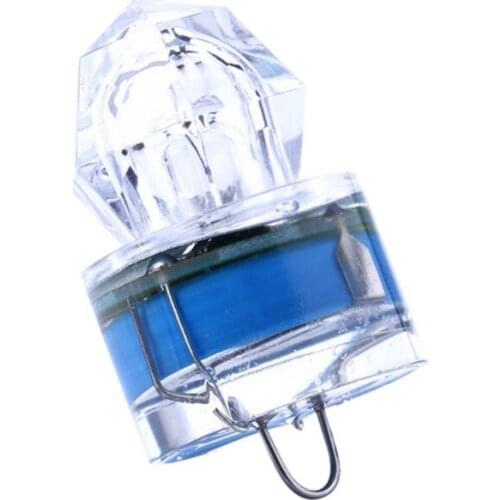 1 Pc Fishing Diamond Night Fishing Lure Light with Battery Fishing Trackle