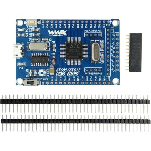 51 Single Chip Microcomputer Minimum System Board STC89C52 STC51 STC89C52RC Core Development Learning Board