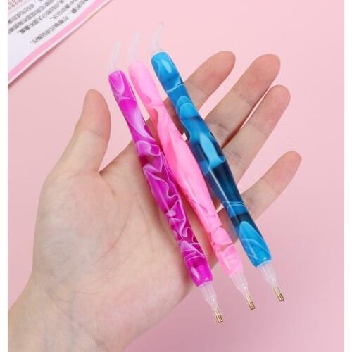 5D Diamond Painting Tools High Quality Handmade Resin Point Drills Pen DIY Craft Cross Stitch Embroidery Tools Accessories