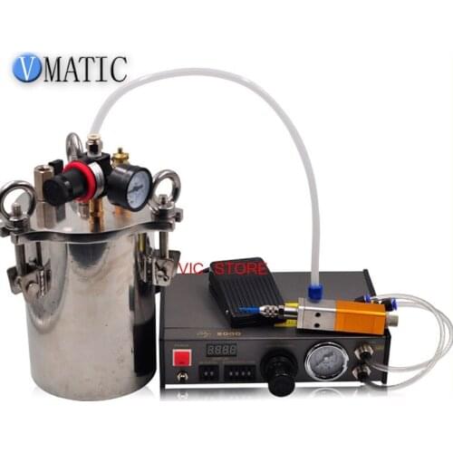 Free Shipping Good Automatic Dispenser & Thimble Dispensing Valve & 5L Stainless Steel Pressure Tank Liquid Dispensing Equipment