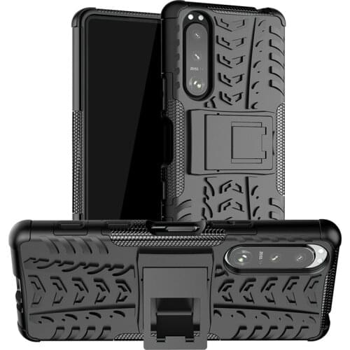 For Sony Xperia 5 III Case For Sony Xperia 5 III Cover Non-Slip Shockproof Armor PC TPU Protective Phone Bumper For Xperia 5 III