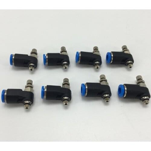 GRLA-M5-QS-6-RS-D GRLA-M5-QS-4-RS-D (197577) pneumatic components one-way throttle valve GRLA series