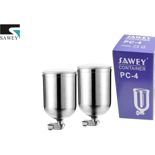 400ml HVLP Paint Container Spray Gun Pot Container Gravity Feed Spray Paint Cup Free Shipping