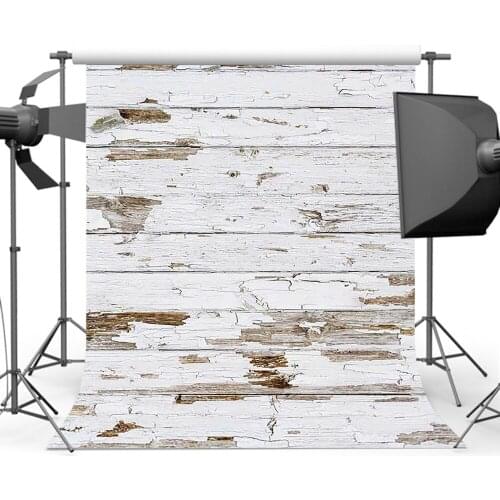 Mehofoto White Retro Wood Floor Backdrop for Photography Newborn Baby Background Photo Shoot Floor-821