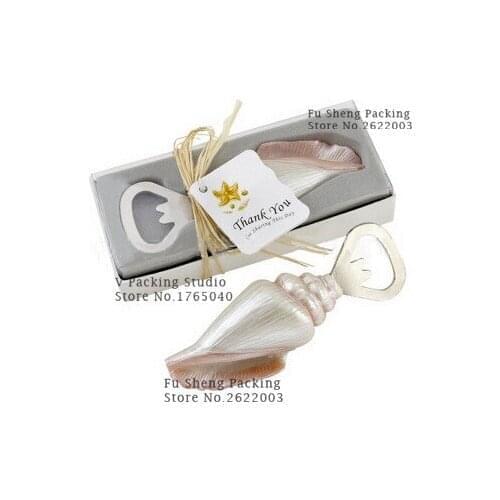 Sea theme shell opener Wedding holidays birthdays Decoration 200pcs/lot