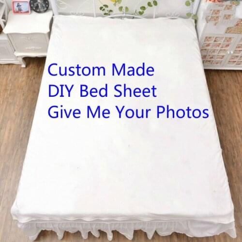 Special Customized Anime 3D Bedding Bed Sheet Bedsheet Quilt 150*200cm Animation Throw Blanket Dropshipping