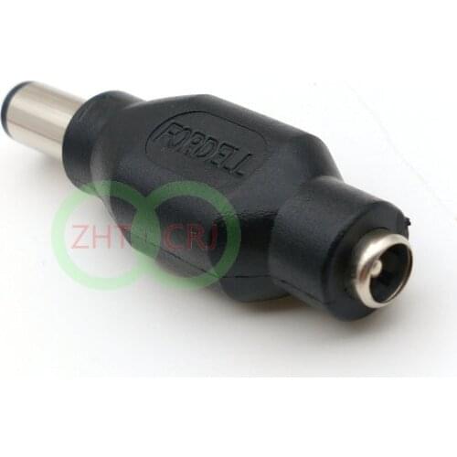 5.5mm x 2.1mm Female To 7.4mm x 5.0mm DC Male Power Plug Decoder IC connector New