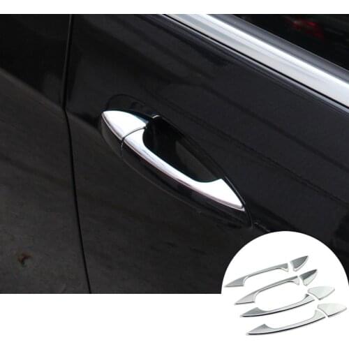 Exterior Car Door Handle Cover Trim For Benz ML W1662012-2015 GL X166 2013-2015 8pcs Car Decoration Car Accesories Interior