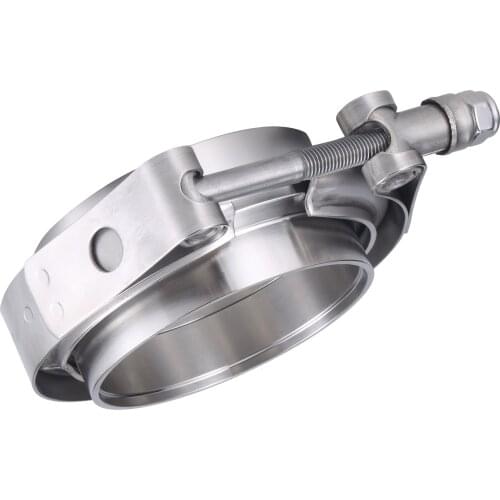1.5/1.75/2/2.25/2.36/2.5 inch Stainless Steel Standard Release Exhaust pipe V-clamp Universal Male Female Flanges Kit