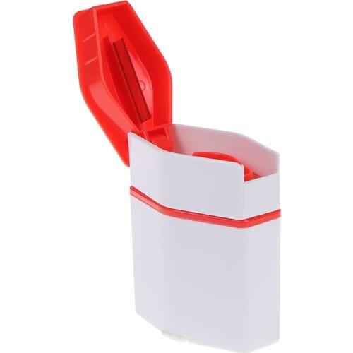 1PCS Pill Box Cutter Medicine Crusher Grinder Splitter Tablet Cutter Portable Storage Case Pill Box Tablets Cutting Tool