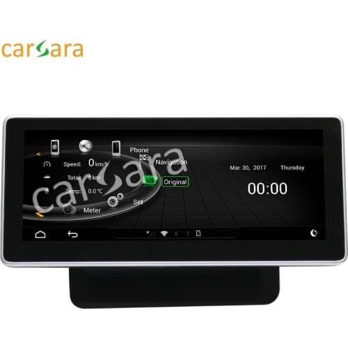 10.25" Android display for Audi Q7 2006 to 2013 LHD touch screen GPS Navigation radio stereo dash multimedia player