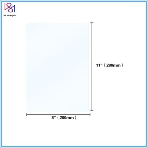 280*200*0.15mm Photon mono x Fep Film Wanhao Uv Light Fep Film Sheet For Dlp Sla Duplicator D8 Photon Anycubic Ld-003 LCD