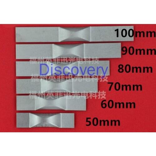 50/60/70/80/90mm Tungsten Evaporation Boat Tungsten Boat Thermal Evaporation Coating