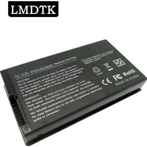 LMDTK new laptop battery For Asus F80 F80A F80H X61 X61W X61S X61GX X61SL X61Z X85C X82 F81 F83 X88 Series A32-F80 A32-F80A