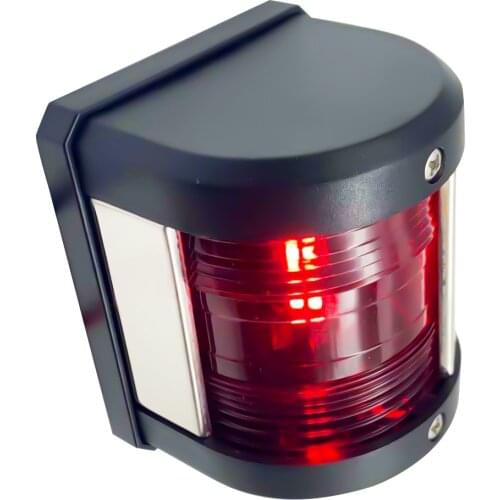 Boat Accessories12VDC LED Marine Boat Yacht Nautical Stainless Steel Navigation Red Port Lamp