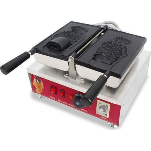 Non stick Open Mouth Taiyaki Maker Fish Shape taiyaki waffle baker for electric taiyaki