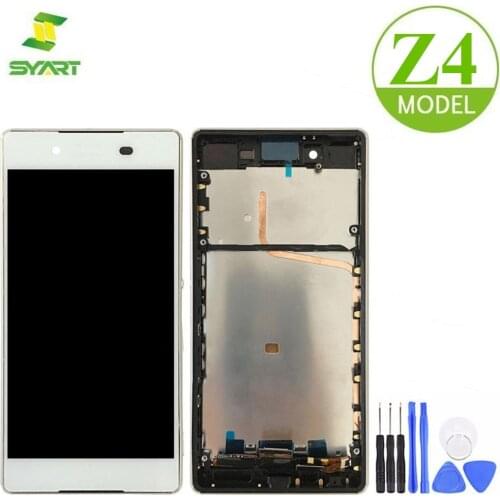For Sony Xperia Z4 LCD Display Touch Screen Digitizer Assembly Replacement Parts For Xperia Z3+ Z3 Plus E6553 E6533 5.2" LCDs