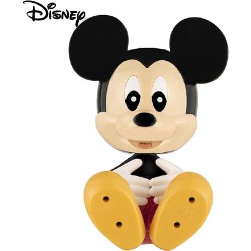 Disney Anime Speaks Shakes Its Head Motor-driven Figures Mickey Robot Early Education 5pcs Yoda Baby Model Children Toy Gifts