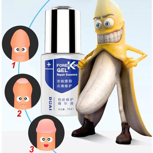 Foreskin Phimosis Correction Care Gel Penis Head Physical Prepuce Improve Liquid Prepuce Physical Penis Head Fluid Penis Ring