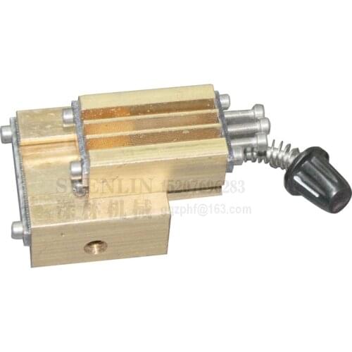 Hot stamping head thermal embossing mould holder heater block bronzing foil machine spare part heating head expiration printer