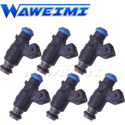 WAWEIMI Brand New 6x Fuel Injector Nozzle 93397803 For Suzuki /GM Corsa 1.8 8V FLEX 93345842 93397803 Genuine Quality Injection
