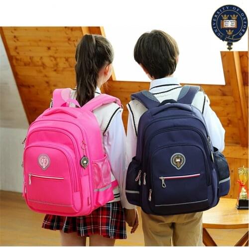 New University Of Oxford backpack orthopedic bag school for girls boys
