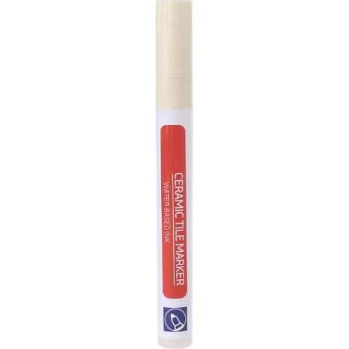 Tile Paint Marker Light Creamy-white/White Tile Paint Marker Tile Grout Pen Waterproof Tile Grout Colorant Sealer Pen