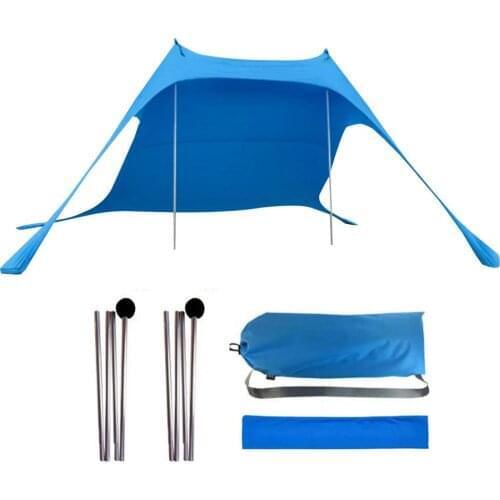 Outdoor Portable Sunscreen Sand Free Beach Tent Beach Canopy Fishing Camping Waterproof Rainproof Sunscreen Tent