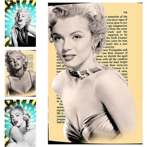 Famous American Star Marilyn Monroe Sexy Posters Canvas Painting Print on Canvas Wall Art Picture for Living Room Cuadros Decor