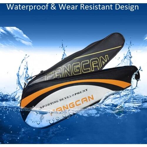 PU Oxford Cloth Badminton Racket Ball Bag Single Shoulder Diagonal Waterproof Squash Storage Backpack Sport Training Cover Youth