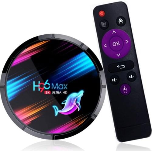 H96 MAX X3 Smart TV Box Android 9.0 4GB 128GB Amlogic S905X3 2.4G/5G WIFI BT 1000M 8K Google Media Play H96Max Android TV Box