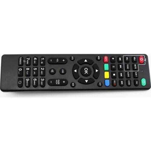 UNIVERSAL SAT TV BOX Remote Control Satellite Set Top STV dvb-t2 for india controller HID677-DIGITAL Y2 ASANET HID681-ACT TV