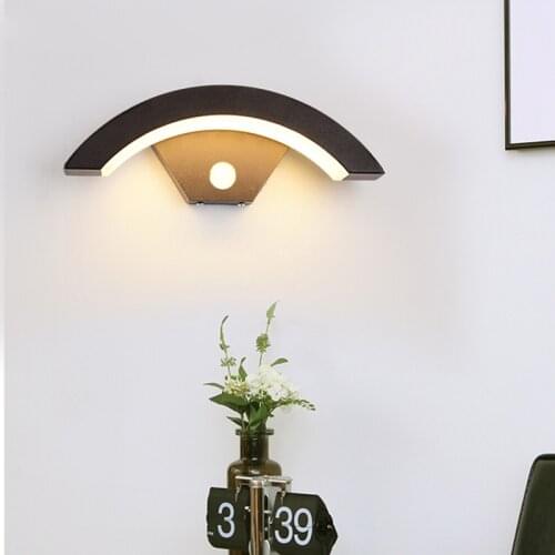 20W Waterproof Wall Lamp PIR Motion Sensor Outdoor LED Porch Garden Corridor Wall Lamps Spotlight Sconce Exterior Light Fixture