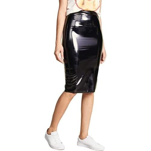 YRRETY Leather Pencil Skirts China