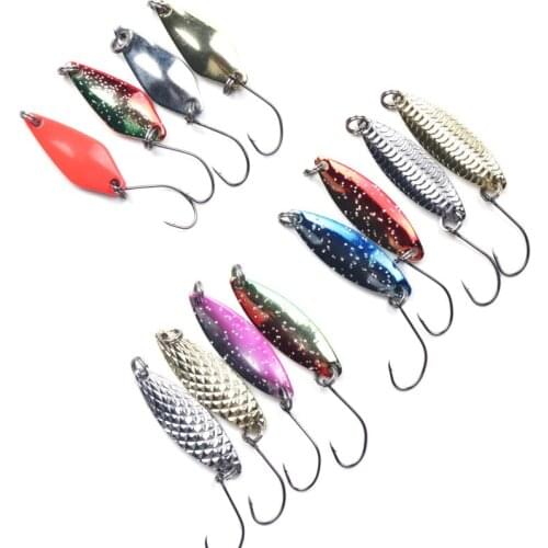 2packs/lot Spinner Lures Vivid Vibrations Hard Lure Fishing Bait Hard Bait Wobbler Striped Bass Artificial Bait Articulos Pesca