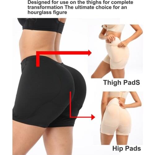4PS 4Sponge Thigh pads and hip lift pads Women Butt Hip Up Padded Enhancer Crossdresser