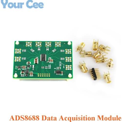ADS8688 Data Acquisition Module 8 Channel SAR/ADC Single/Bipolar Input 16Bit/500Ksps Single Power Supply DC 2.7-5.5V