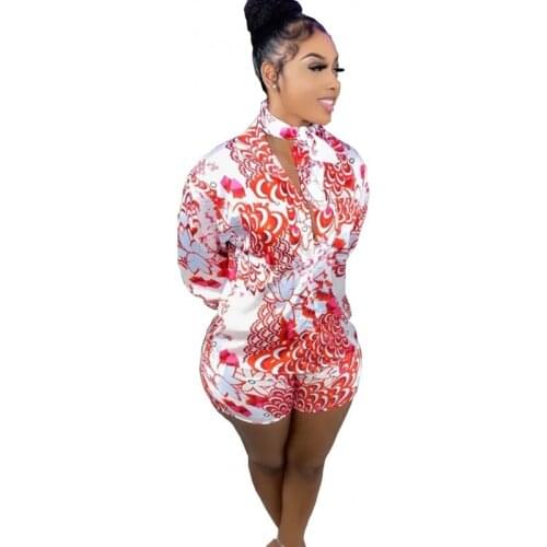 African Clothes For Women Shorts Two Piece Sets Full Sleeve Blouse Tops And Pant Suits 2021 Bazin Riche Dashiki African Outfits