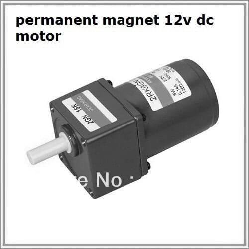 Permanent magnet 12v dc motor