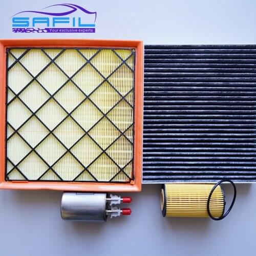 Air filter + Oil filter + cabin filter + Fuel filter for Chevrolet Cruze 1.6 1.8 13272717 13271190 93185674 13253690