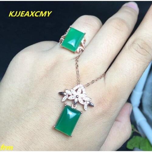 KJJEAXCMY Fine jewelry, 925 Sterling Silver Pendant in Sterling Silver Pendant Set